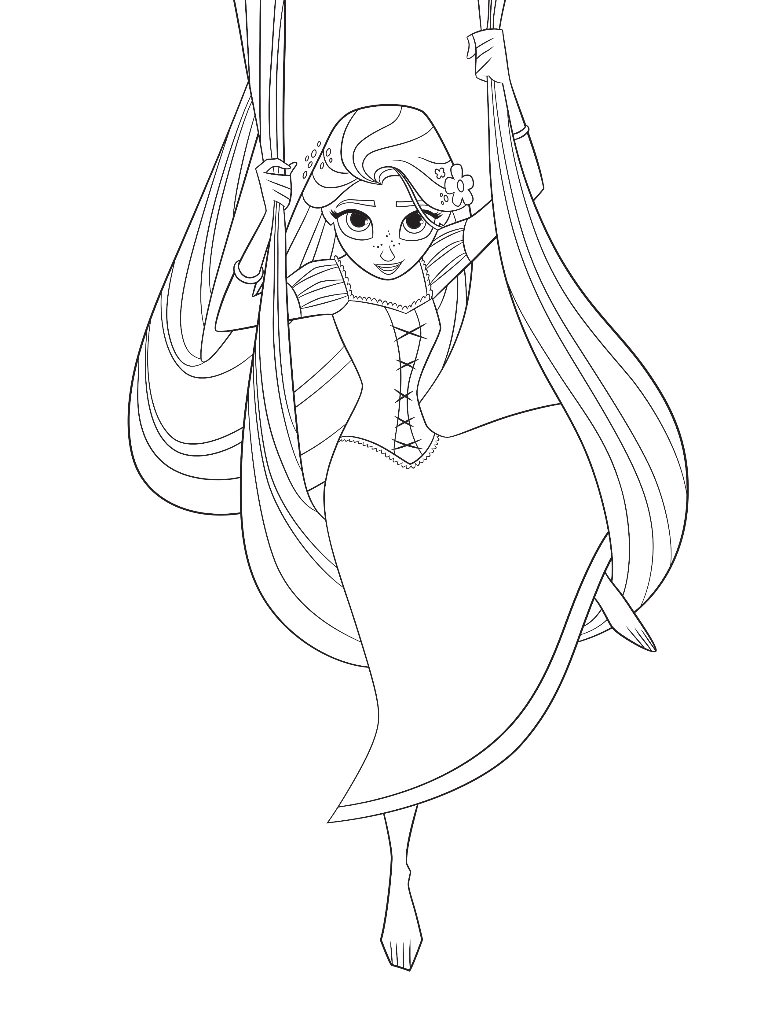 Tangled The Series Coloring Pages YouLoveIt