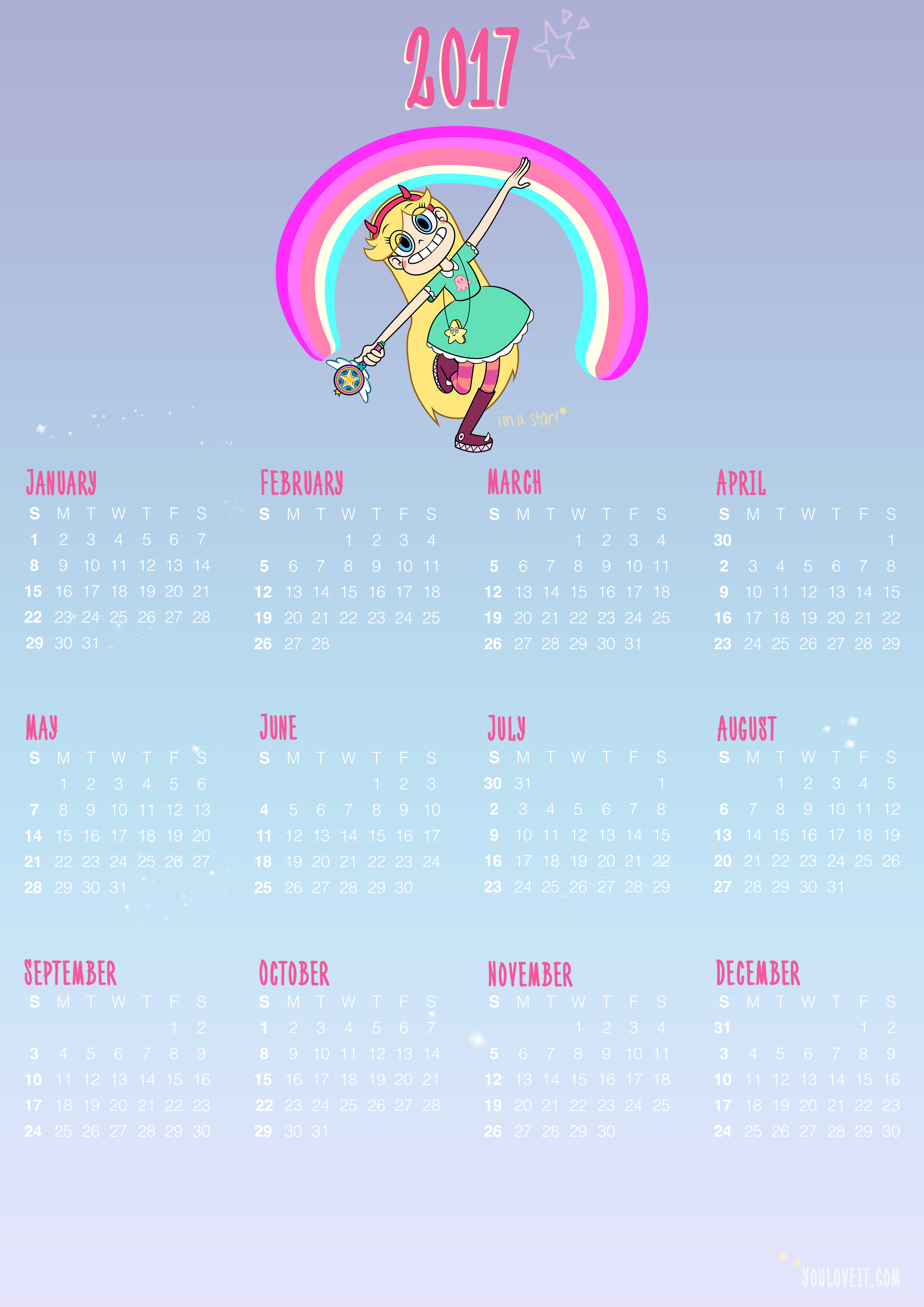 star calander