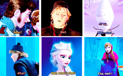 So many wait?’s and what?’s in Frozen