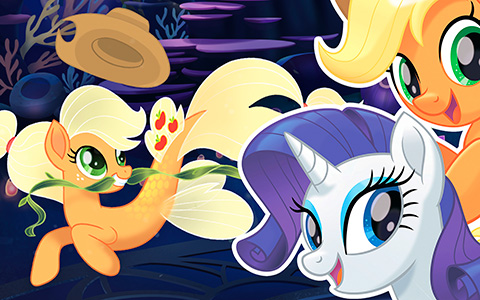 My Little Pony The Movie: Never before seen images of sea ponies mermaids