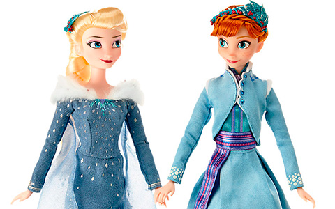 First look at Anna and Elsa Doll Set from Olaf's Frozen Adventure