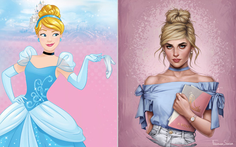 7 modern Disney Princess from 2017