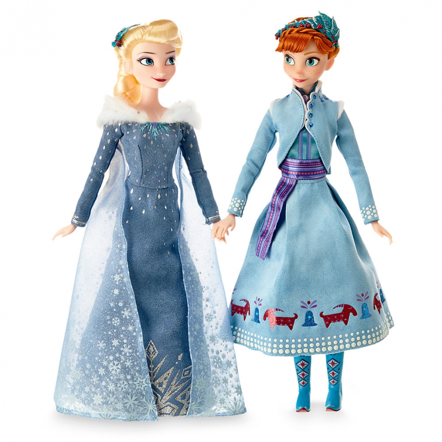 Anna and Elsa Doll Set, Olaf's Frozen Adventure