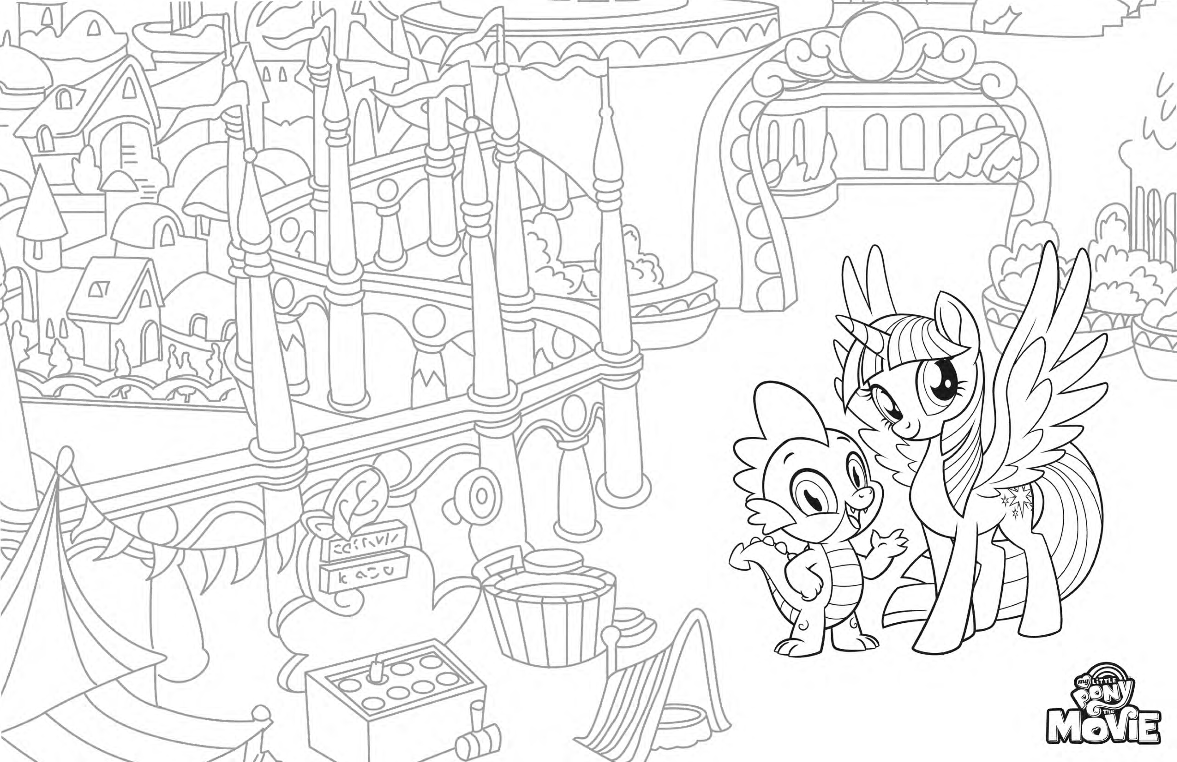 My Little Pony: The Movie coloring pages - YouLoveIt.com