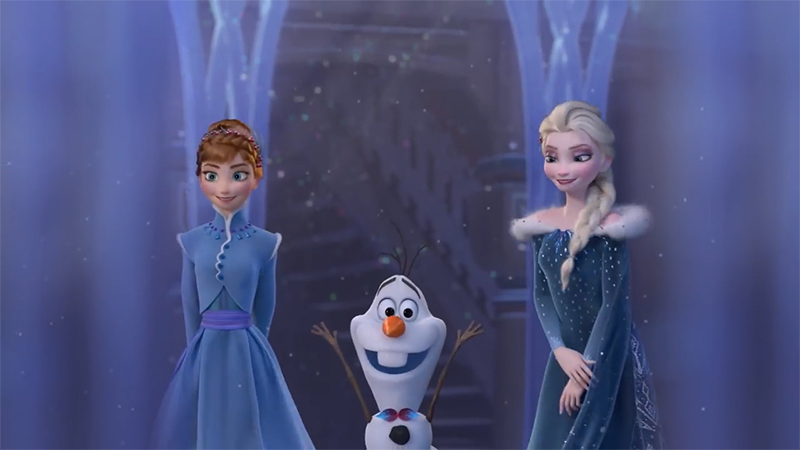 Frozen Disney: New pictures from Olafs Frozen Adventure