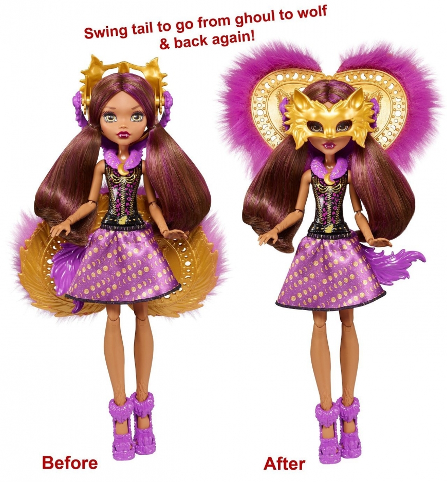 Novo Monster High dolls 2018: Ballerinas, Ghoul to Bat, Ghoul to Wolf, estilo de quadrinhos, MH Minis com animais de estimação