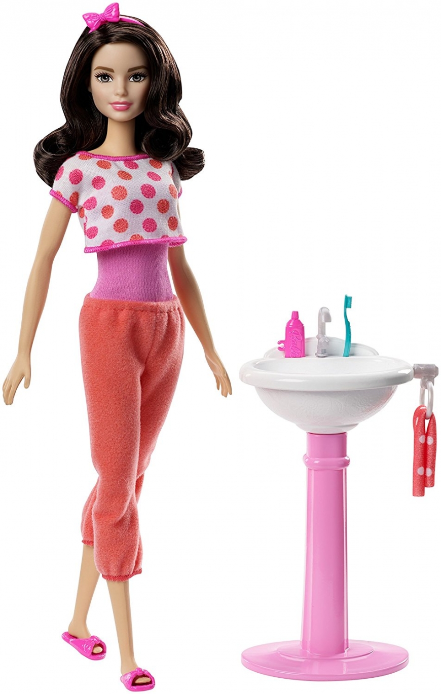Barbie Bathroom Sink Doll