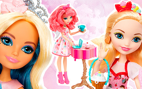 New Ever After High dolls 2018 - cute sweets baking collection