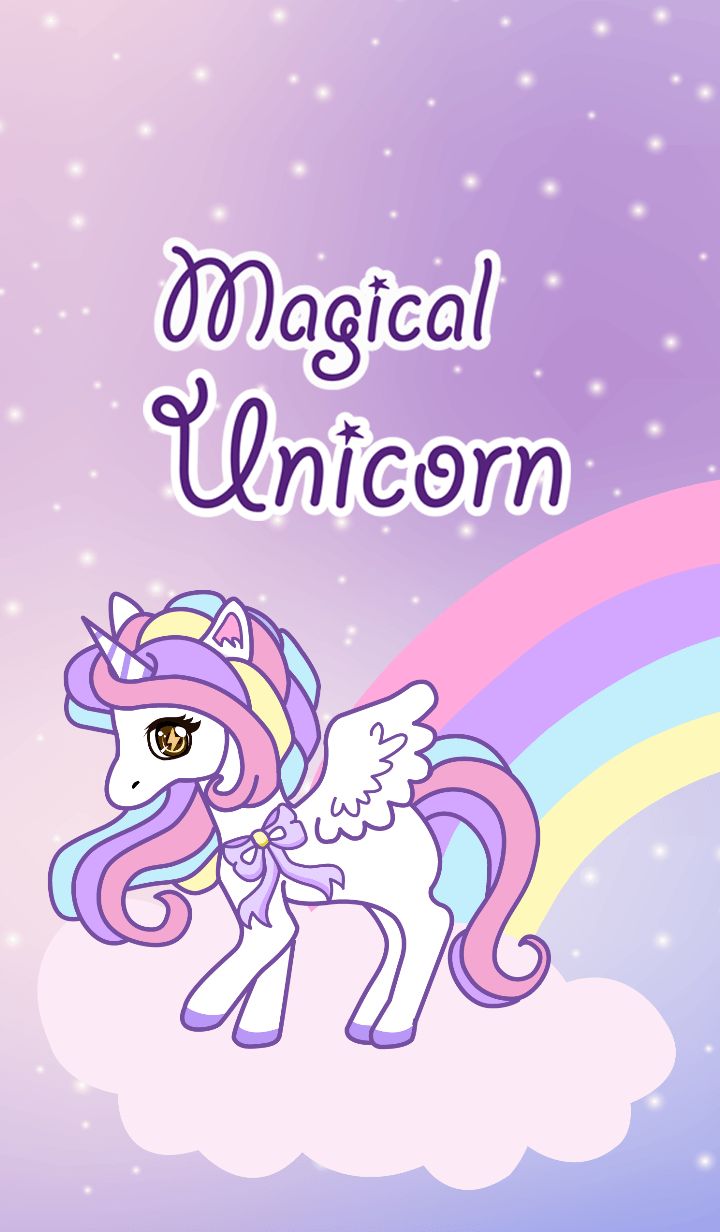 Cute unicorn phone wallpapers