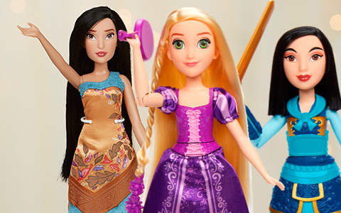 New 2018 Disney Princess dolls from Hasbro