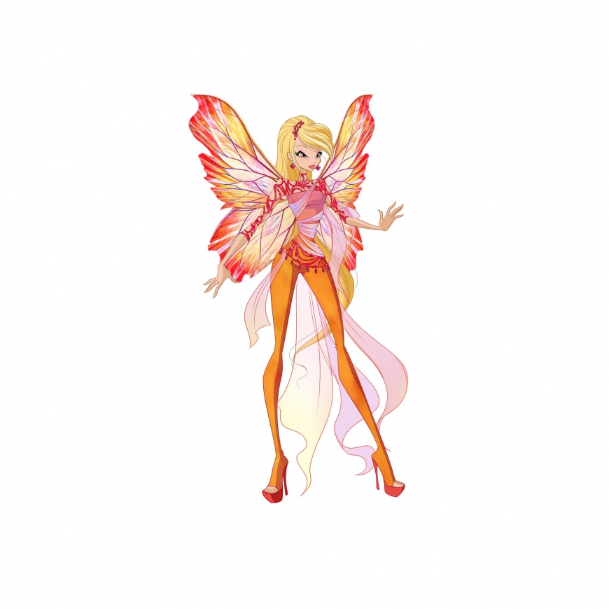 World of Winx picture of Stella Dreamix transformation