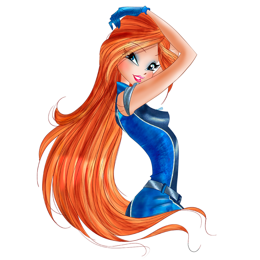 World of Winx Bloom in spy outfit png picture