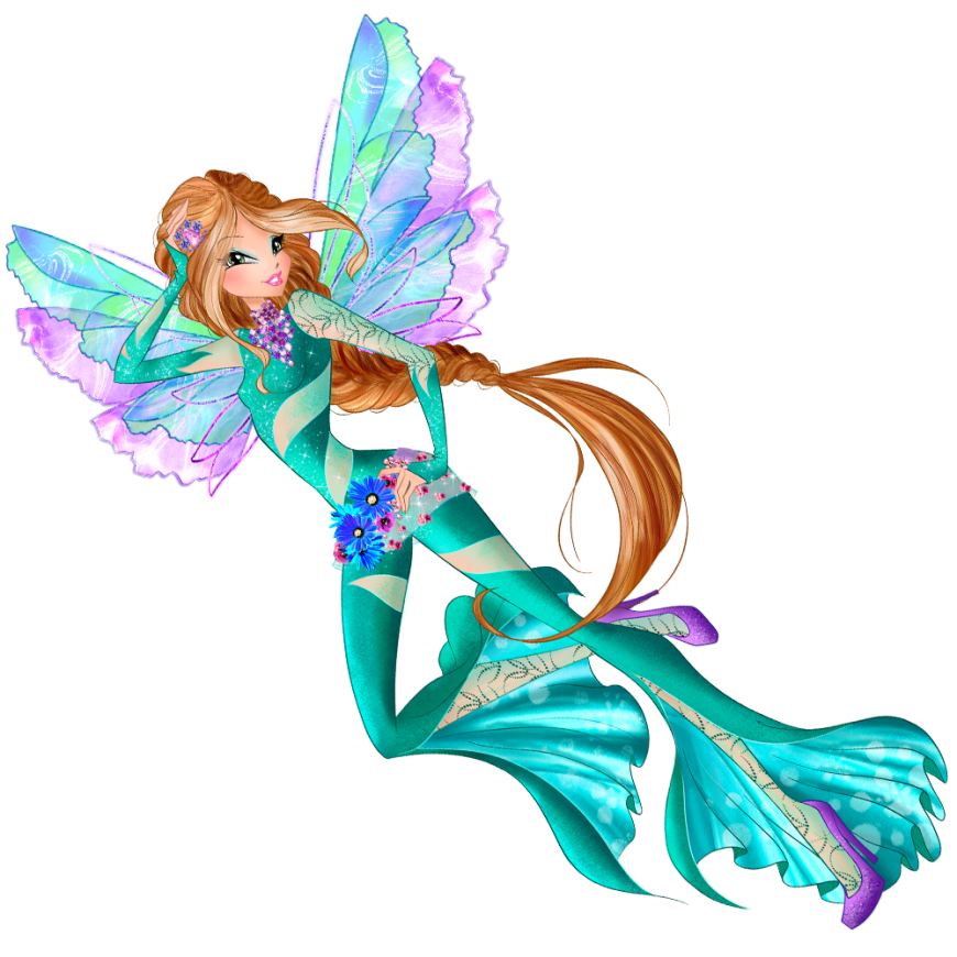 World of Winx onyrix transformation picture Flora png