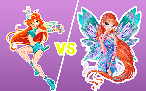 Winx Club Than VS Now - Charmix VS Dreamix