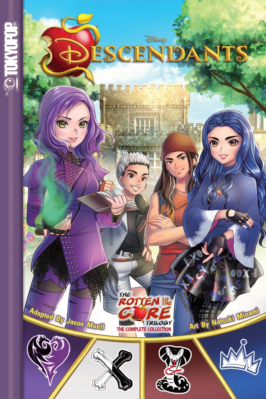 Disney Manga: Descendants - The Rotten to the Core Trilogy: The Complete Collection