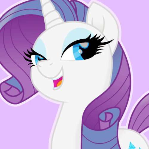 Rarity My little pony icons