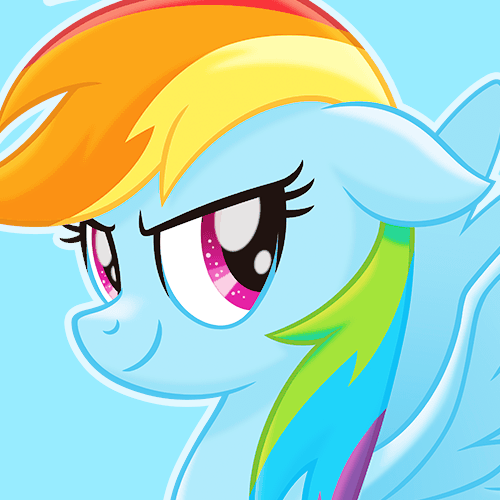 Rainbow Dash My little pony icons