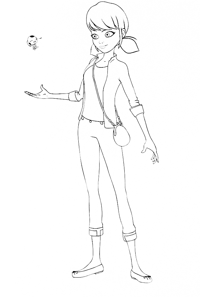 Miraculous Ladybug New Coloring Pages YouLoveIt