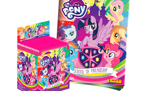 MY LITTLE PONY ‘School of Friendship’  new Panini Sticker Collection