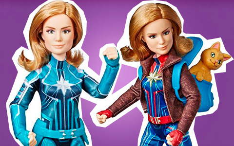 New Captain Marvel dolls and toys