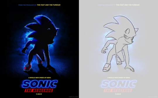 First poster of the Sonic The Hedgehog Movie caused a mixed reaction in the Internet