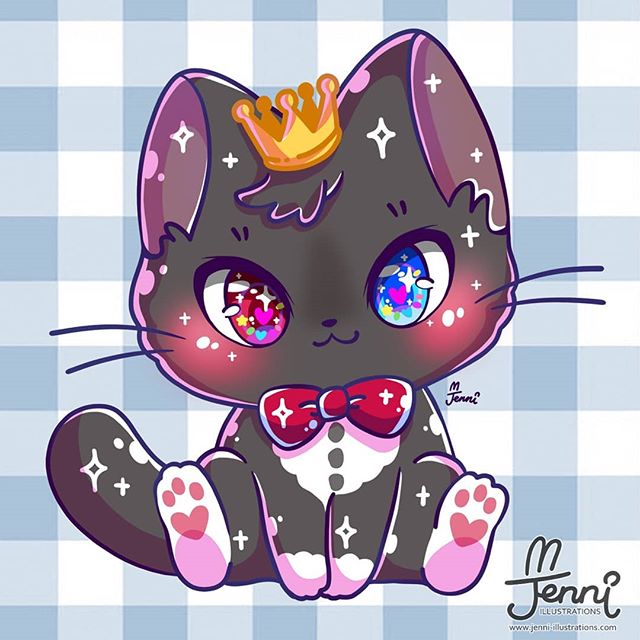 Cutest kittens kawaii art