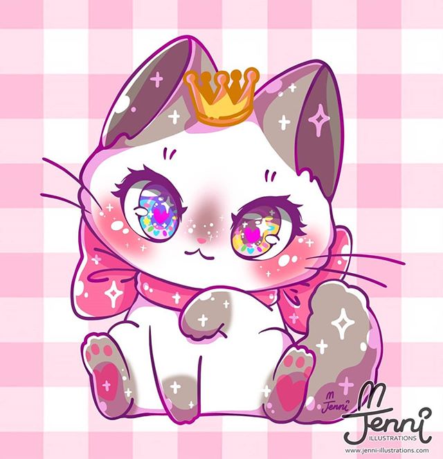 Cutest kittens kawaii art