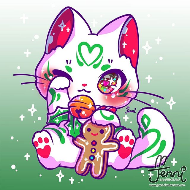 Cutest kittens kawaii art