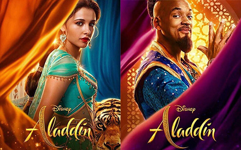 Disney Aladdin movie new character posters