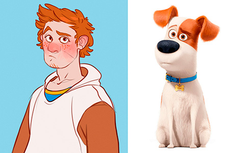 If the characters of the "The Secret Life of Pets" were humans
