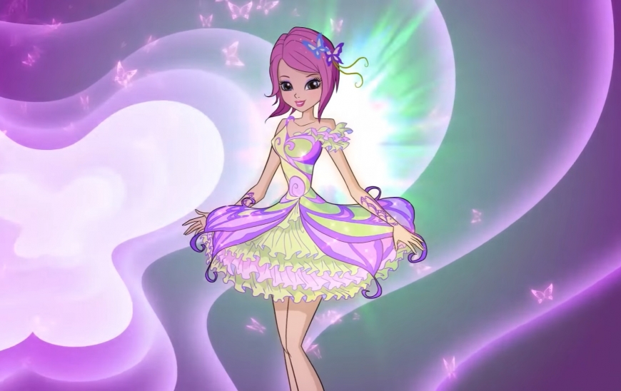 You can now watch Winx Club season 8 first episode, but in italian