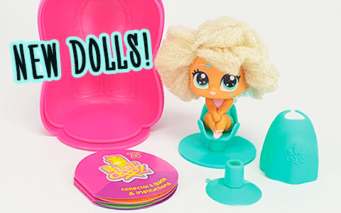 New cute collectible HairDooz dolls are sweet mix between LOL and Hairdorables