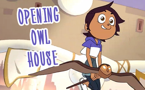 The Owl House video opening - new TV Show is coming to Disney