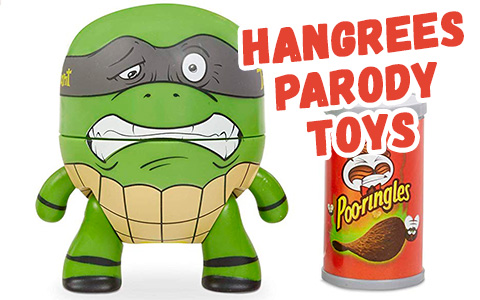 The Hangrees - new funny pop culture parody pooping slime figure toys