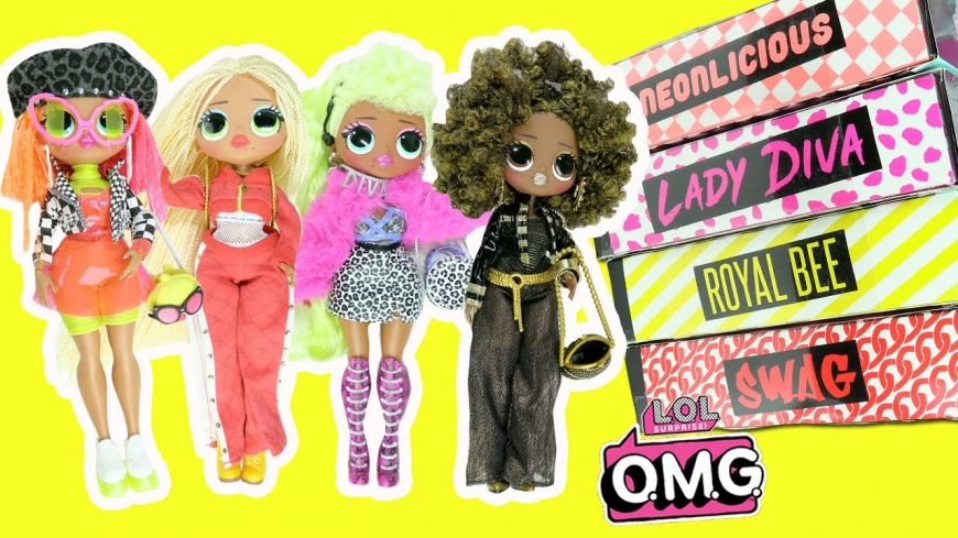 Big L.O.L. Surprise! O.M.G. dolls are now available for purchase