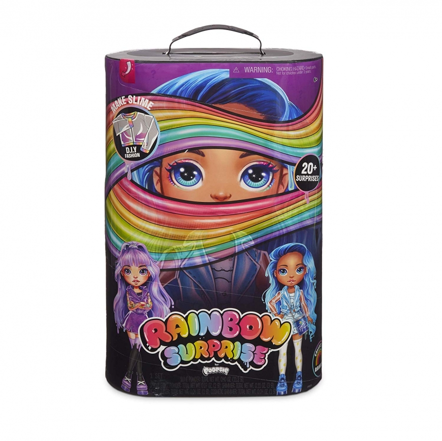You can get Poopsie Rainbow Surprises Purple or Blue  doll here