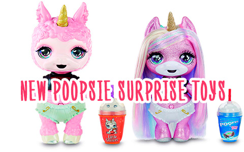 New Poopsie Surprise toys are coming! Poopsie Surprise Animals Unicorn LLamas and new Poopisie Surprise sparkle Unicorns