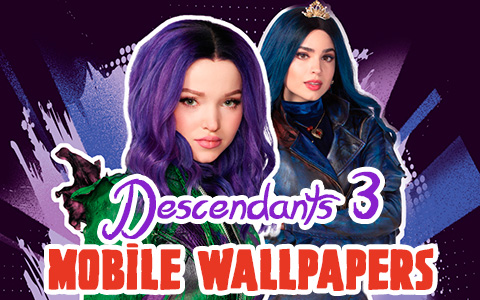 Disney Descendants 3 new mobile phone wallpapers