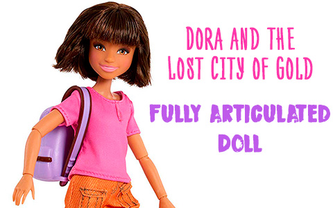 First Dora and the Lost City of Gold articulated Dora Doll