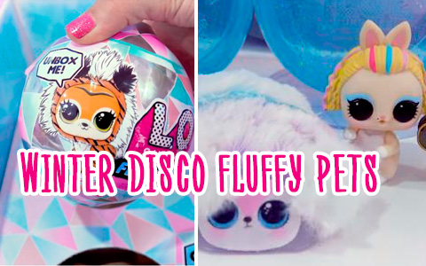 LOL Surprise Winter Disco Fluffy Pets pictures, Clubs, unboxing video and links where to get them