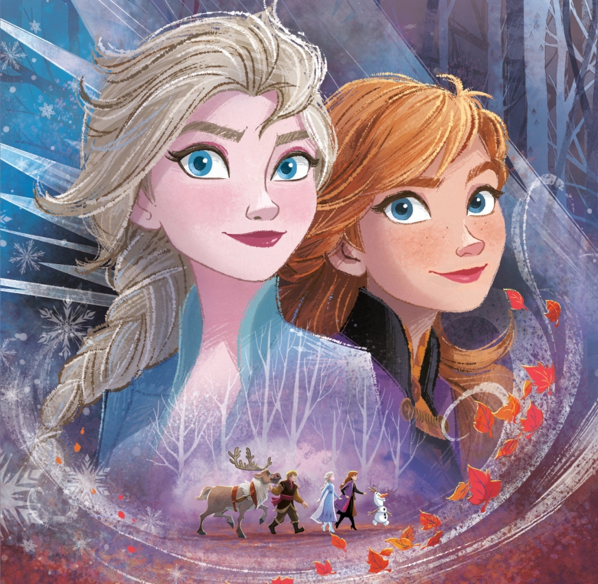 frozen 2 new large pictures with elsa anna and olaf