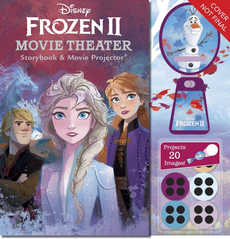 Frozen 2 Movie Theater Storybook and Movie Projector