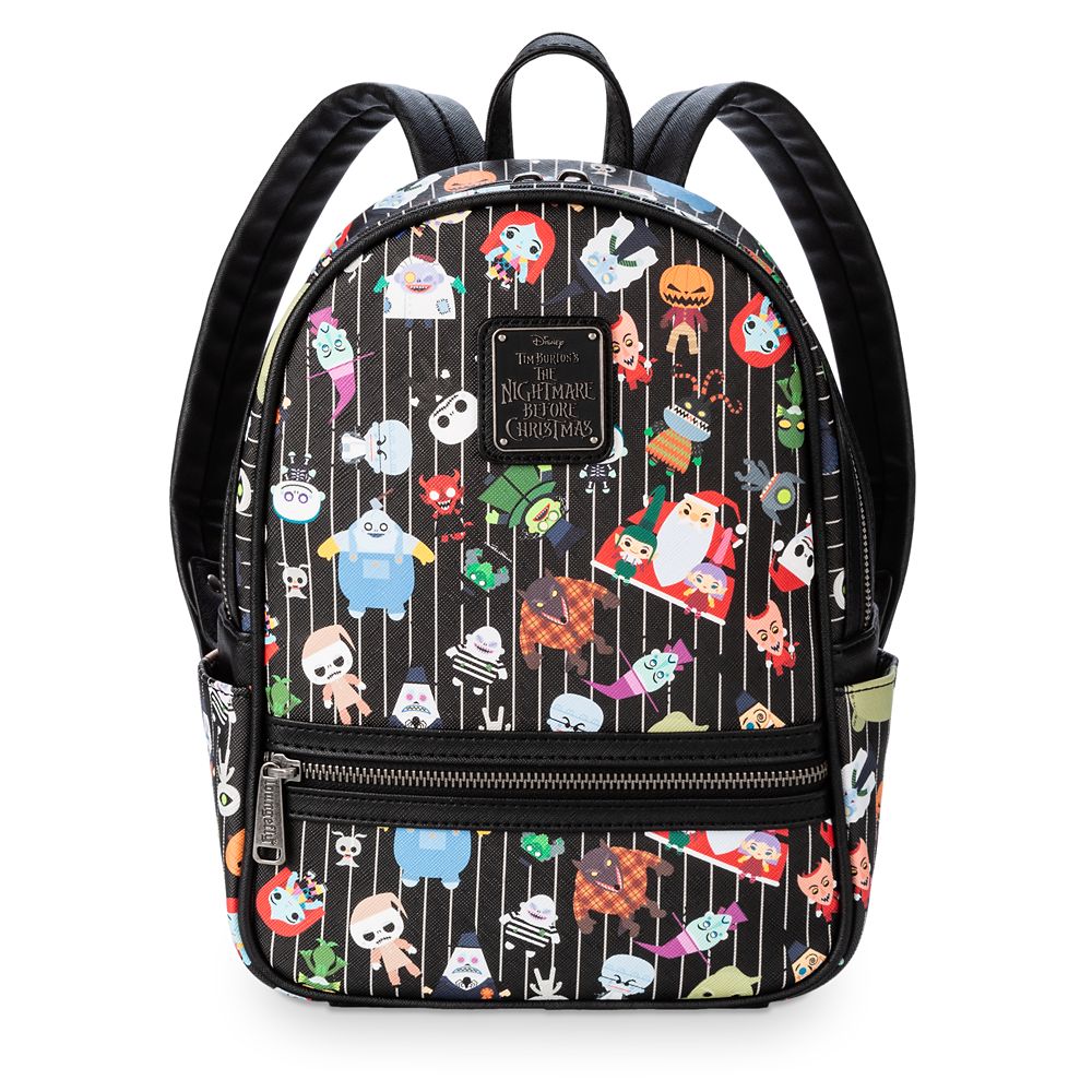 2019 Disney Parks NEW Mickey Halloween Pumpkin Loungefly Mini Backpack