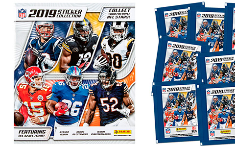New Panini NFL 2019 Sticker Collection