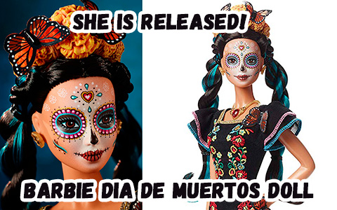 Barbie Dia De Muertos doll is released and you can get it!