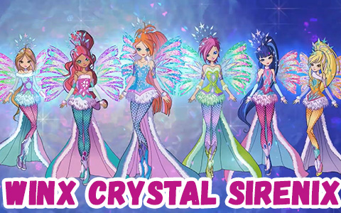 Winx season 8 winter transformation Winx Crystal Sirenix in pictures