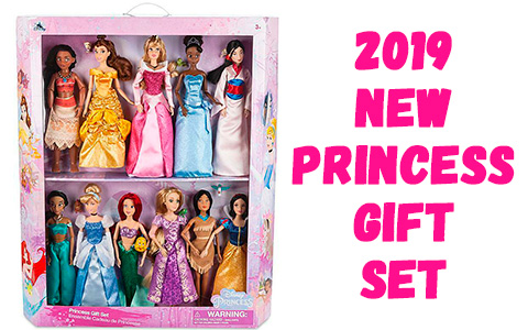 New 2019 Disney Princess Gift Set with 11 dolls