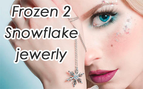 Frozen 2 jewerly: RockLove Crystal Snowflake Ring and Necklace