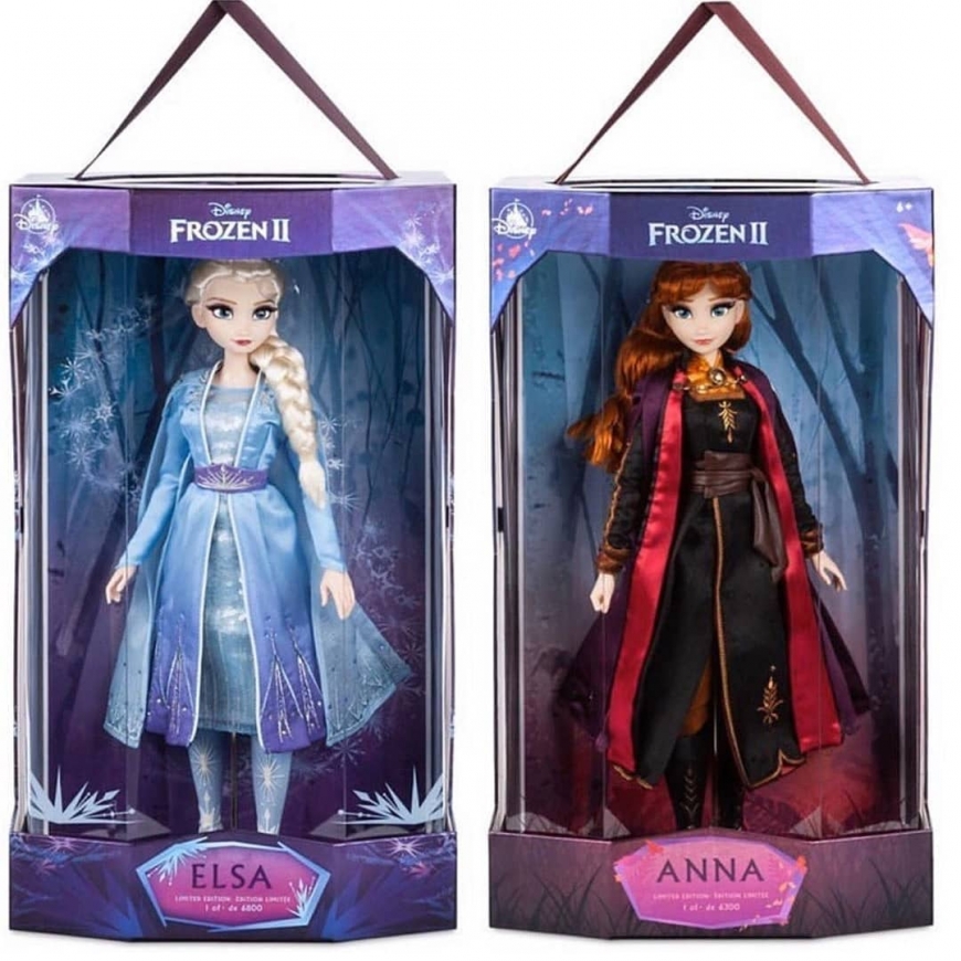 Disney Frozen 2 Limited Ediotion dolls