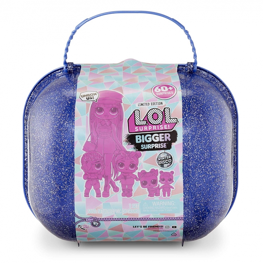 LOL Surprise Bigger Surprise Winter Disco with Exclusive LOL OMG Doll